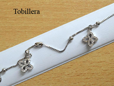 8600142 - Tobillera plata