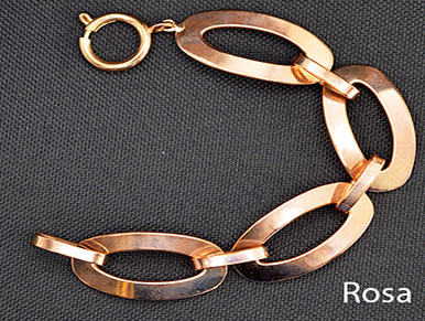 6000004 - Pulsera chapada oro