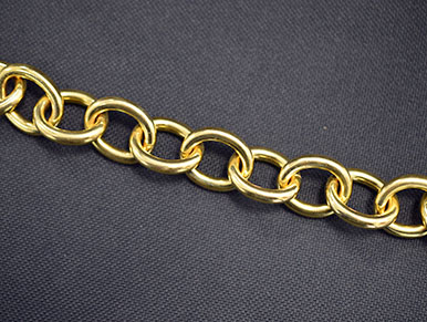 6000008 - Pulsera chapada oro