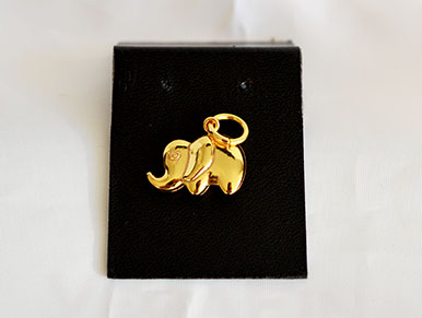 6000041 - Colgante chapado oro