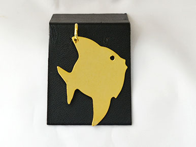6000042 - Colgante chapado oro
