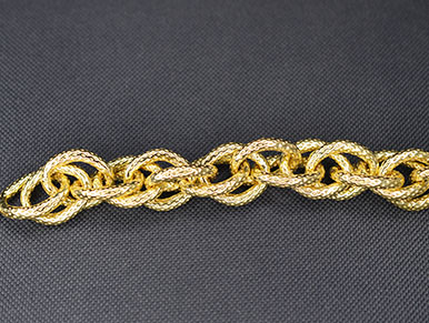 6000049 - Pulsera chapada oro