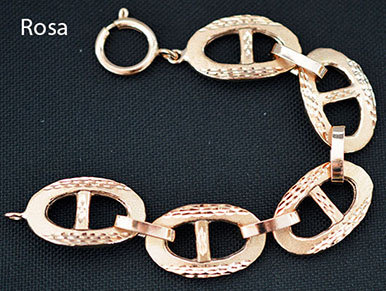 6000052 - Pulsera chapada oro