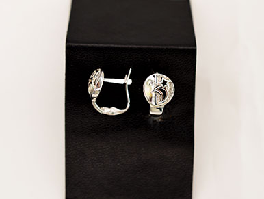 7101510 - Pendiente plata