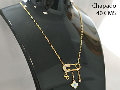 7901009 - Collar plata
