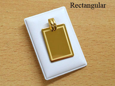 9800005 - Placa 9 quilates
