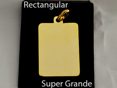 9800008 - Placa 9 quilates