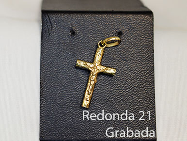 9925038 - Cruz 9 quilates